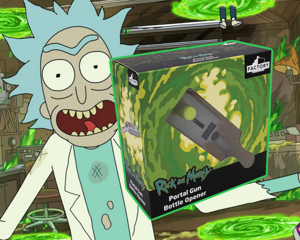 Rick & Morty Portal Gun Bottle Opener