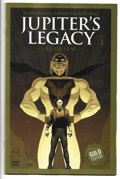 Jupiters Legacy Requiem #1 Cassaday Gold Foil Edition Thank You Variant