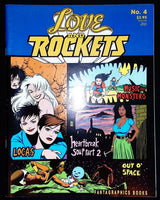 Love And Rockets Comic #4 (2nd Printing Gilbert) Jamie Hernandez Adult Graphics (Used)