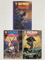 Batman Versus Predator 1-3 Complete Set